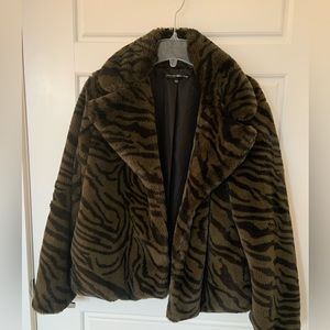 Cozy faux fur jacket